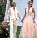 Portia de Rossi Wedding Dress